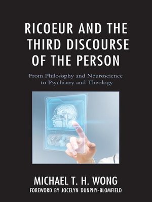 cover image of Ricoeur and the Third Discourse of the Person